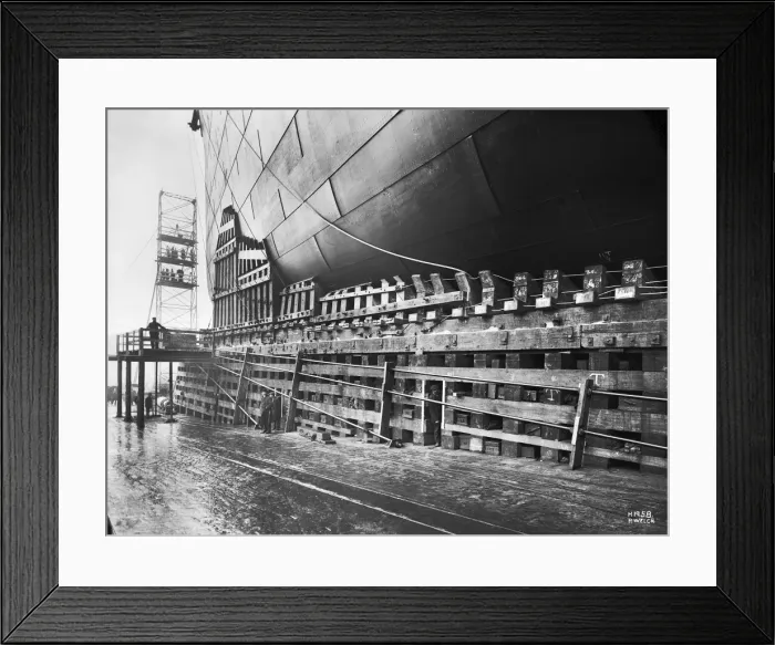 Framed Print : Harland & Wolff Collection - National Museums NI Framed Print : Harland & Wolff Collection - National Museums NI
