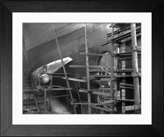 Framed Print : Harland & Wolff Collection - National Museums NI Framed Print : Harland & Wolff Collection - National Museums NI