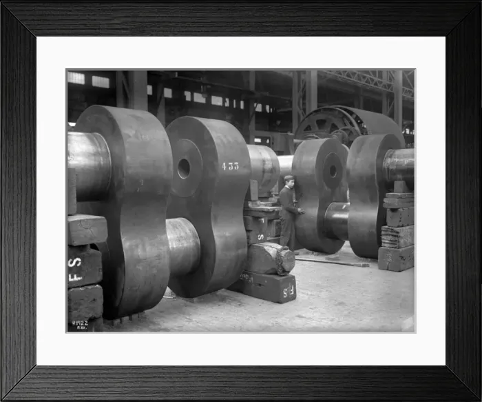 Framed Print : Harland & Wolff Collection - National Museums NI Framed Print : Harland & Wolff Collection - National Museums NI