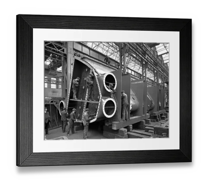 Framed Print : Harland & Wolff Collection - National Museums NI Framed Print : Harland & Wolff Collection - National Museums NI