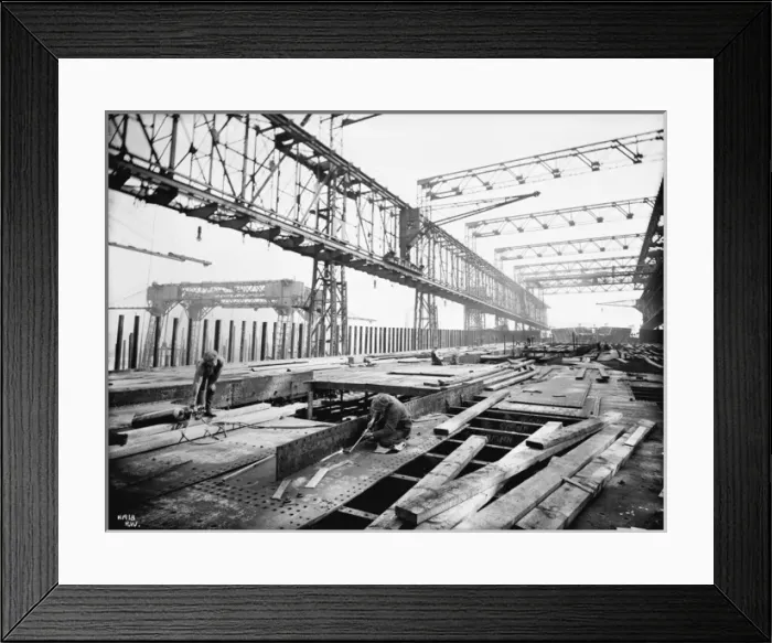 Framed Print : Harland & Wolff Collection - National Museums NI Framed Print : Harland & Wolff Collection - National Museums NI
