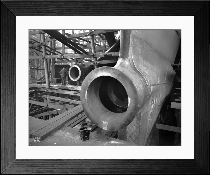 Framed Print : Harland & Wolff Collection - National Museums NI Framed Print : Harland & Wolff Collection - National Museums NI