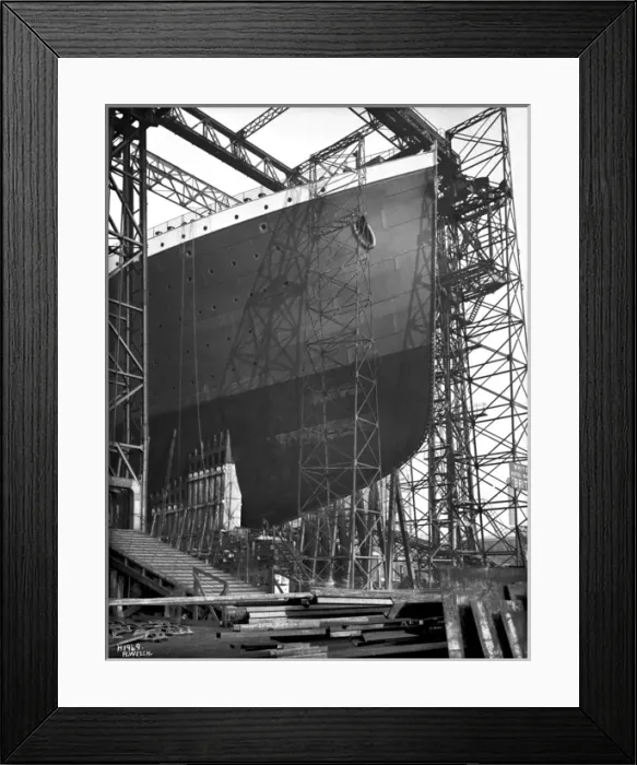 Framed Print : Harland & Wolff Collection - National Museums NI Framed Print : Harland & Wolff Collection - National Museums NI