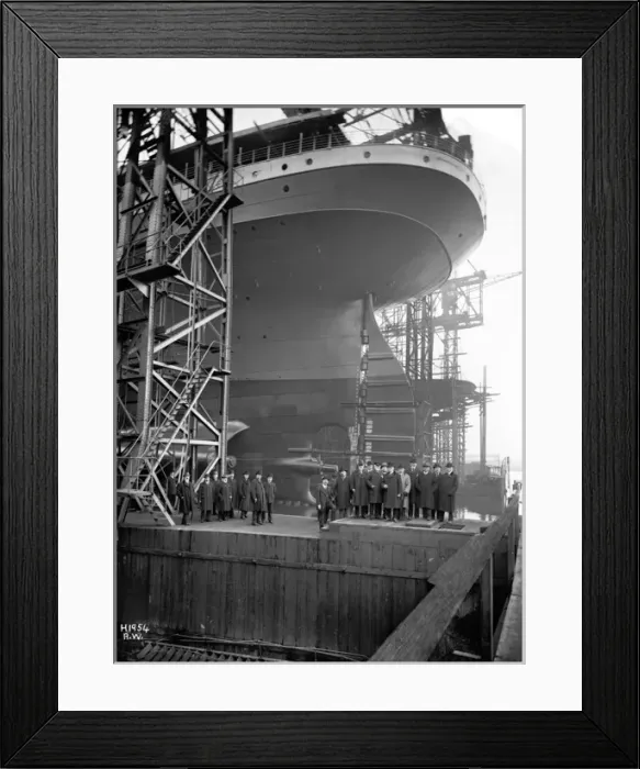 Framed Print : Harland & Wolff Collection - National Museums NI Framed Print : Harland & Wolff Collection - National Museums NI
