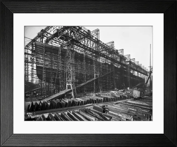Framed Print : Harland & Wolff Collection - National Museums NI Framed Print : Harland & Wolff Collection - National Museums NI
