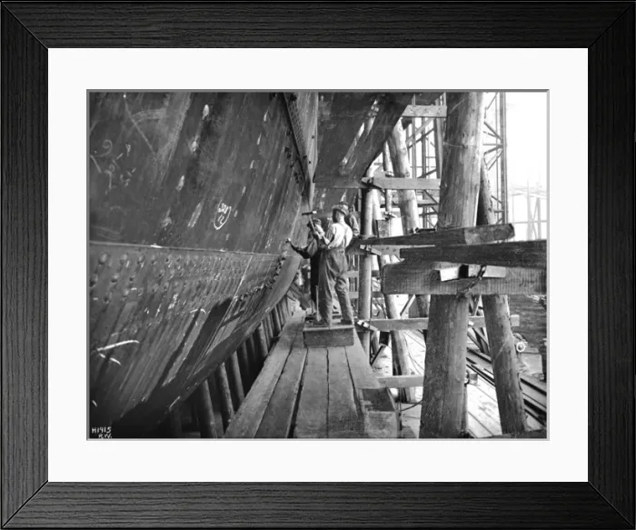 Framed Print : Harland & Wolff Collection - National Museums NI Framed Print : Harland & Wolff Collection - National Museums NI