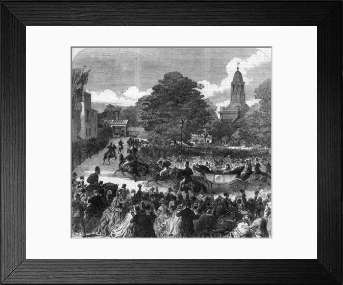 Framed Print : Wedding of Princess Mary of Cambridge & Francis of Teck Framed Print : Wedding of Princess Mary of Cambridge & Francis of Teck