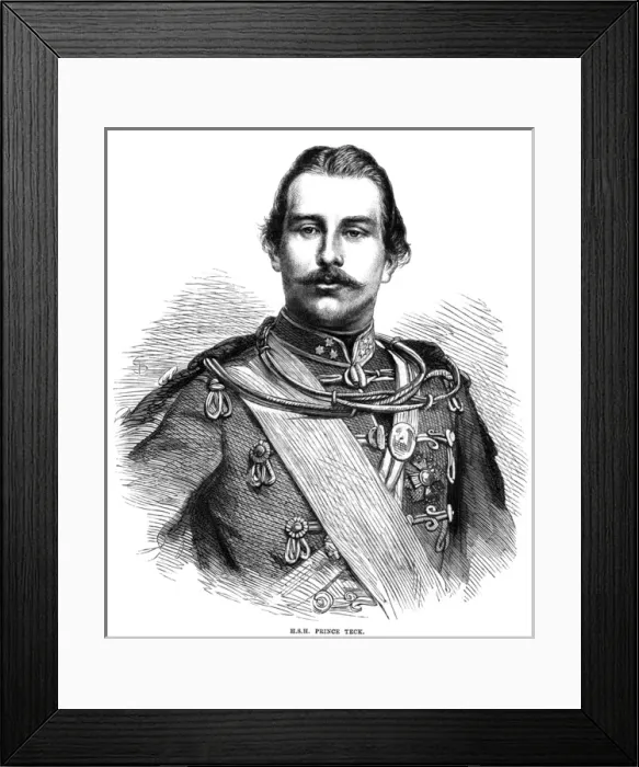 Framed Print : H. S. H. Prince Francis of Teck