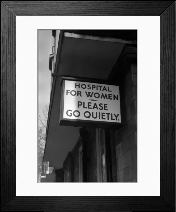 Framed Print : Soho, London - Hospital for Women Framed Print : Soho, London - Hospital for Women