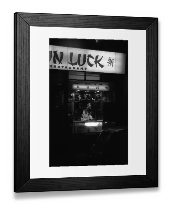 Framed Print : Soho, London - Chinese restaurant and takeaway Framed Print : Soho, London - Chinese restaurant and takeaway
