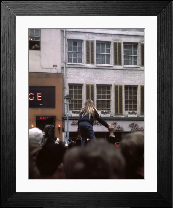 Framed Print : Chinese New Year - Chinatown - Soho, London Framed Print : Chinese New Year - Chinatown - Soho, London