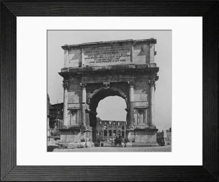 Framed Print : Arch of Titus, Rome, Italy Framed Print : Arch of Titus, Rome, Italy