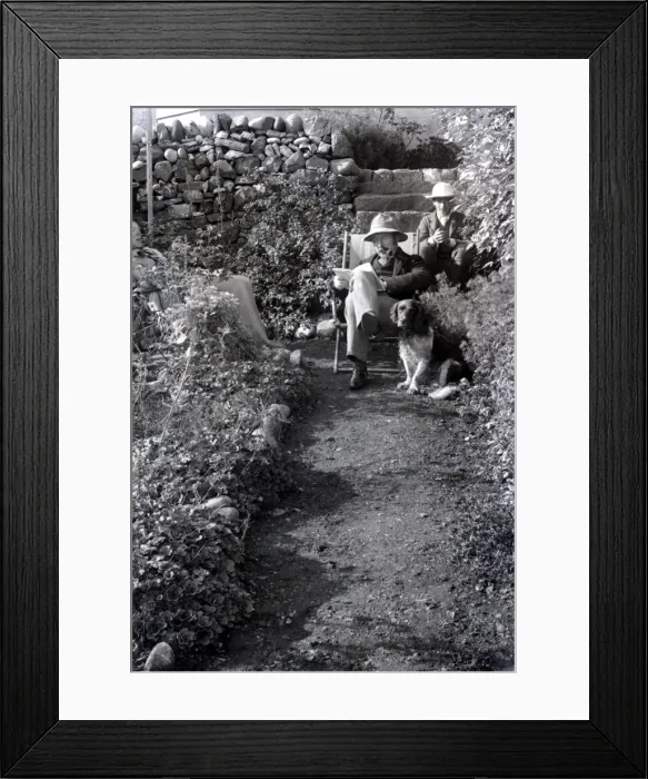 Framed Print : Relaxing in the garden Framed Print : Relaxing in the garden