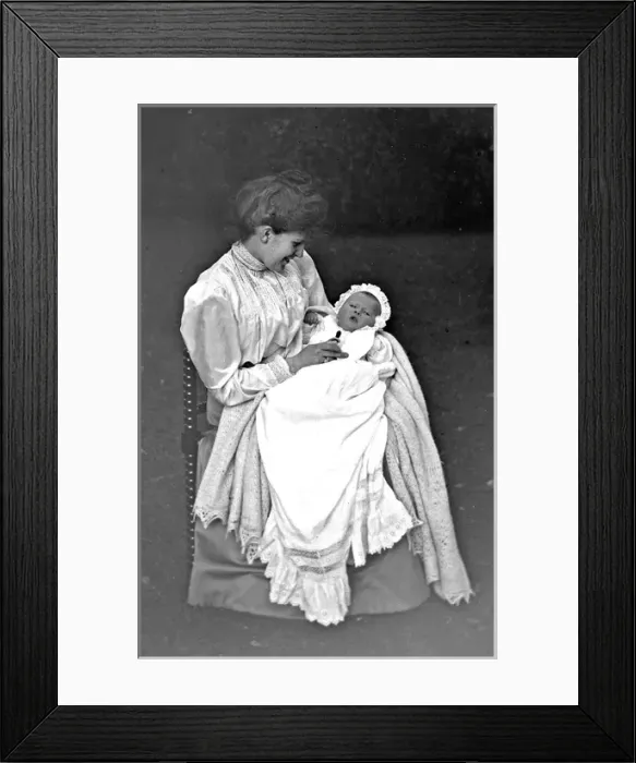 Framed Print : Mother and baby Framed Print : Mother and baby