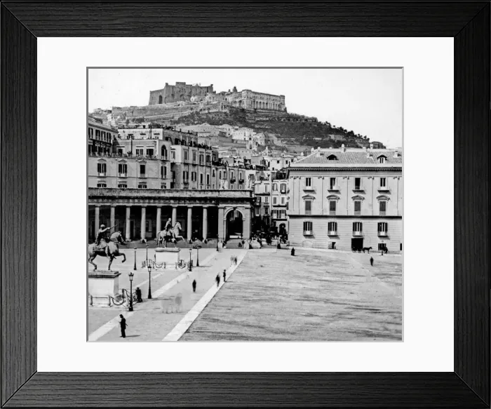 Framed Print : Piazza del Plebiscito, Naples, Italy Framed Print : Piazza del Plebiscito, Naples, Italy