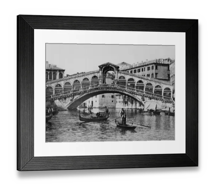 Framed Print : Rialto Bridge, Grand Canal, Venice, Italy Framed Print : Rialto Bridge, Grand Canal, Venice, Italy