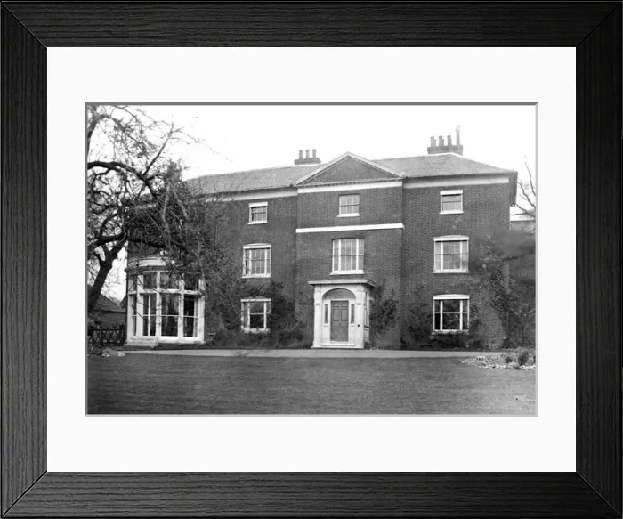 Framed Print : Grove House, Bamford, Derbyshire Framed Print : Grove House, Bamford, Derbyshire