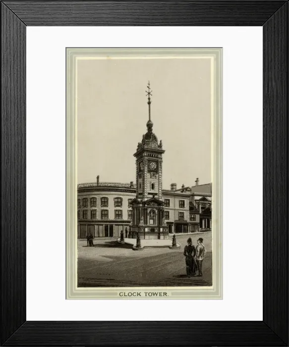 Framed Print : Clock Tower, Brighton, Sussex Framed Print : Clock Tower, Brighton, Sussex
