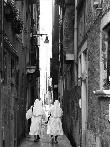 Nuns in Venice, Italy