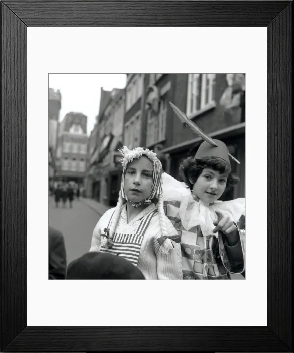 Framed Print : Chidren in carnival costume, Venlo, Netherlands Framed Print : Chidren in carnival costume, Venlo, Netherlands