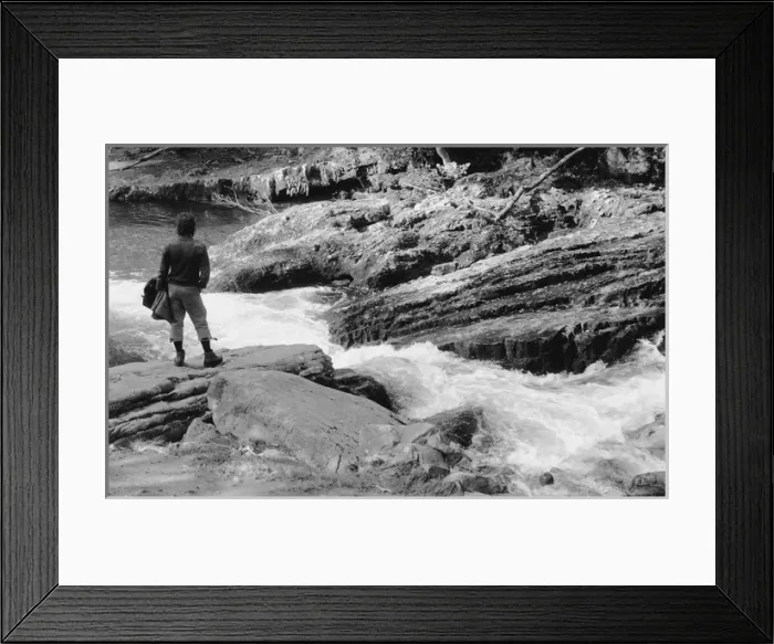 Framed Print : Rushing stream, Brecon Beacons, South Wales Framed Print : Rushing stream, Brecon Beacons, South Wales