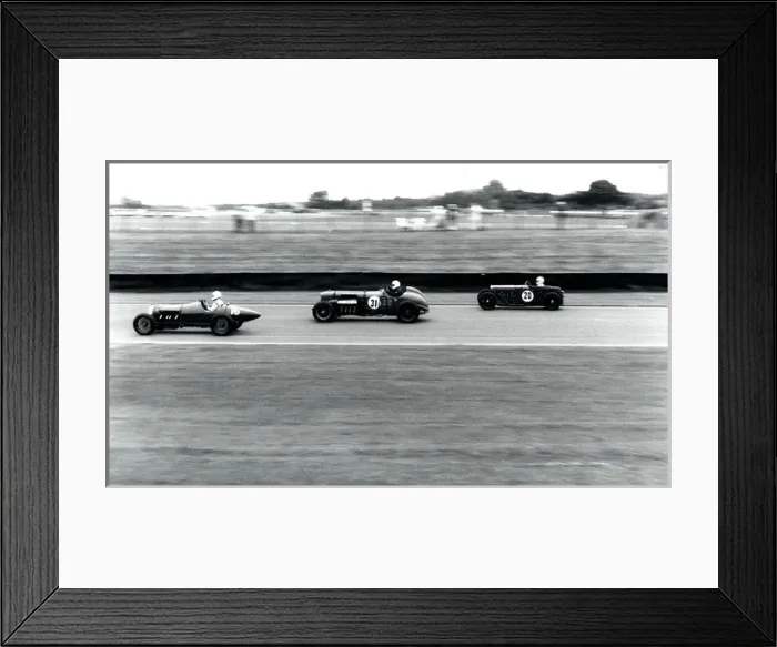 Framed Print : Classic racing cars, Goodwood, West Sussex Framed Print : Classic racing cars, Goodwood, West Sussex
