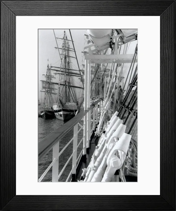 Framed Print : Tall ships on the sea Framed Print : Tall ships on the sea