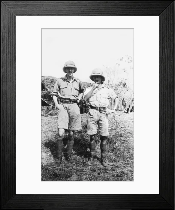 Framed Print : Captain Alexander, 140 IFA, Lindi area, East Africa, WW1 Framed Print : Captain Alexander, 140 IFA, Lindi area, East Africa, WW1