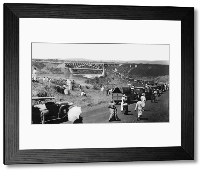 Framed Print : Opening of the Nile source section, Uganda Railway Framed Print : Opening of the Nile source section, Uganda Railway