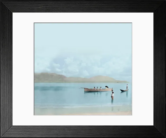 Framed Print : Local marine transport, Seychelles, Indian Ocean Framed Print : Local marine transport, Seychelles, Indian Ocean