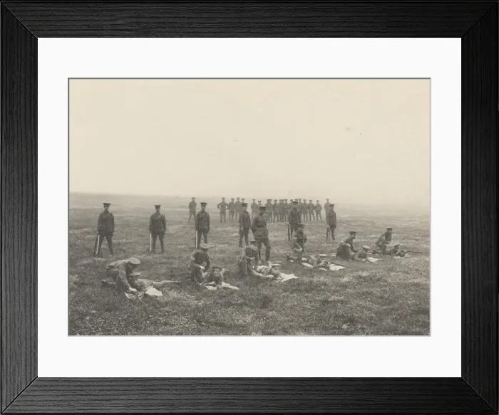 Framed Print : 5th Royal Irish, Aldershot, August 1907 Framed Print : 5th Royal Irish, Aldershot, August 1907