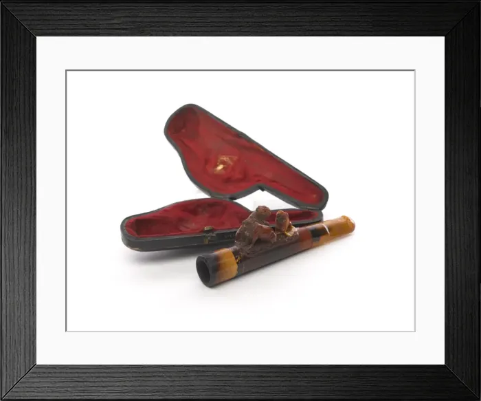 Framed Print : Cigar holder owned bys / Sgt A Deaco Framed Print : Cigar holder owned bys / Sgt A Deaco