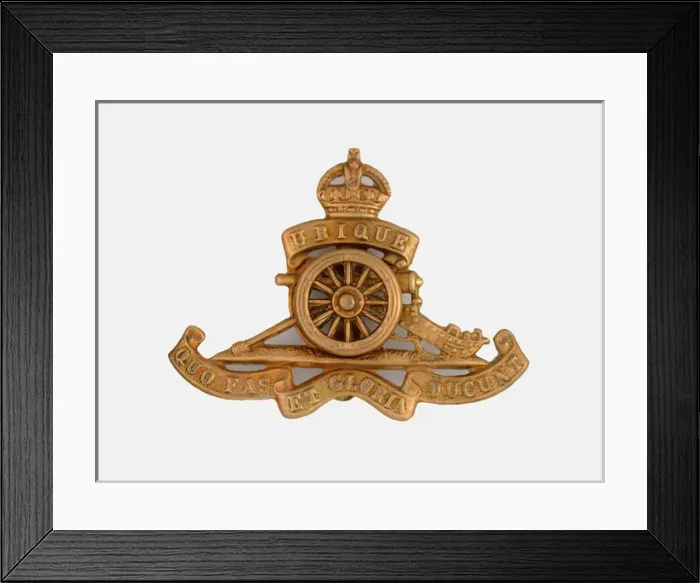 Framed Print : Military Badge Framed Print : Military Badge