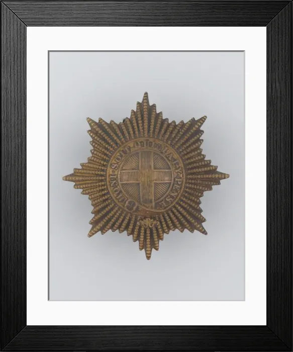 Framed Print : Military Badge Framed Print : Military Badge