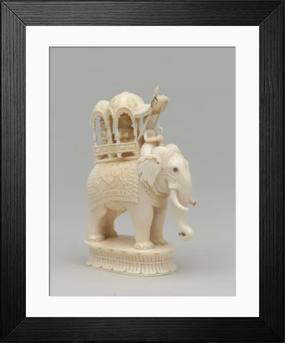 Framed Print : Chess PIece, made in Berhampur, India, 1820 Framed Print : Chess PIece, made in Berhampur, India, 1820