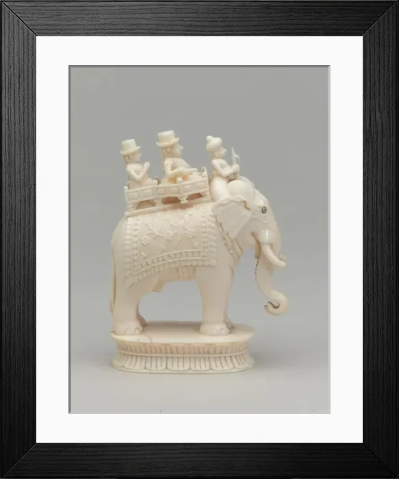 Framed Print : Chess PIece, made in Berhampur, India, 1820 Framed Print : Chess PIece, made in Berhampur, India, 1820
