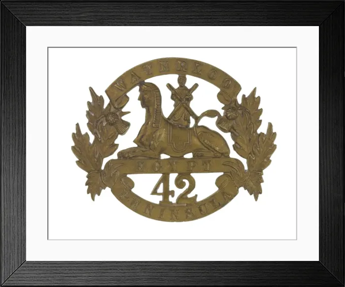 Framed Print : Military Badge Framed Print : Military Badge