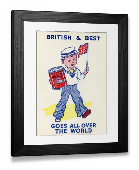 Framed Print : Cow & Gate Snap - British & Best Framed Print : Cow & Gate Snap - British & Best