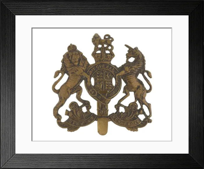 Framed Print : Military Badge Framed Print : Military Badge