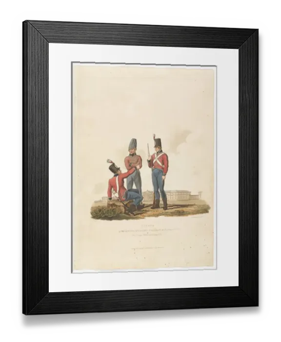 Framed Print : Foreign Corps in the British Service Framed Print : Foreign Corps in the British Service