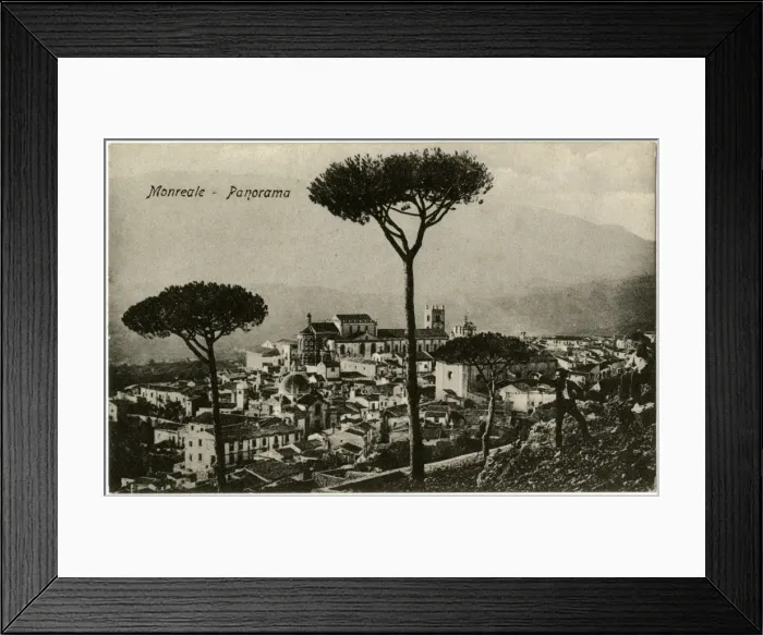 Framed Print : Panoramic view of Monreale, Sicily, Italy Framed Print : Panoramic view of Monreale, Sicily, Italy