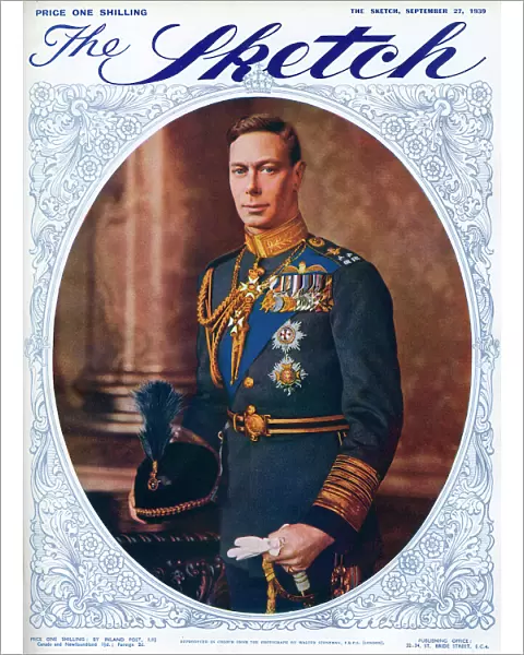 Sketch cover - King George VI