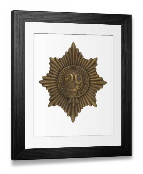 Framed Print : Military Badge Framed Print : Military Badge