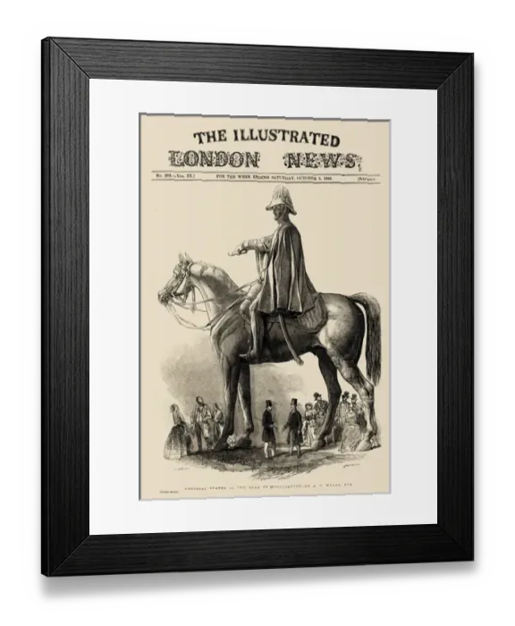 Framed Print : Colossal statue of the Duke of Wellington Framed Print : Colossal statue of the Duke of Wellington