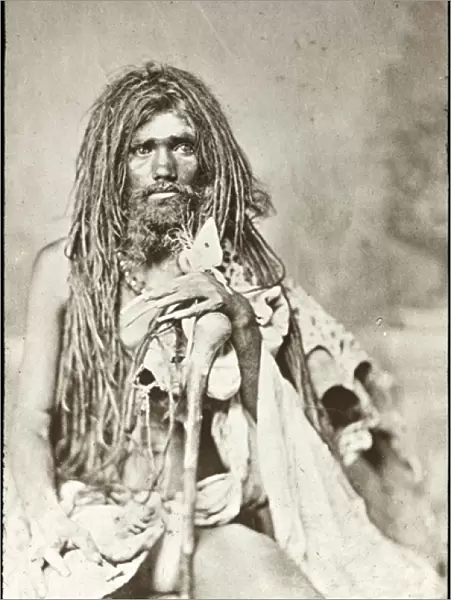 Sri Lanka - Hindu Ascetic - Incredibly long hair