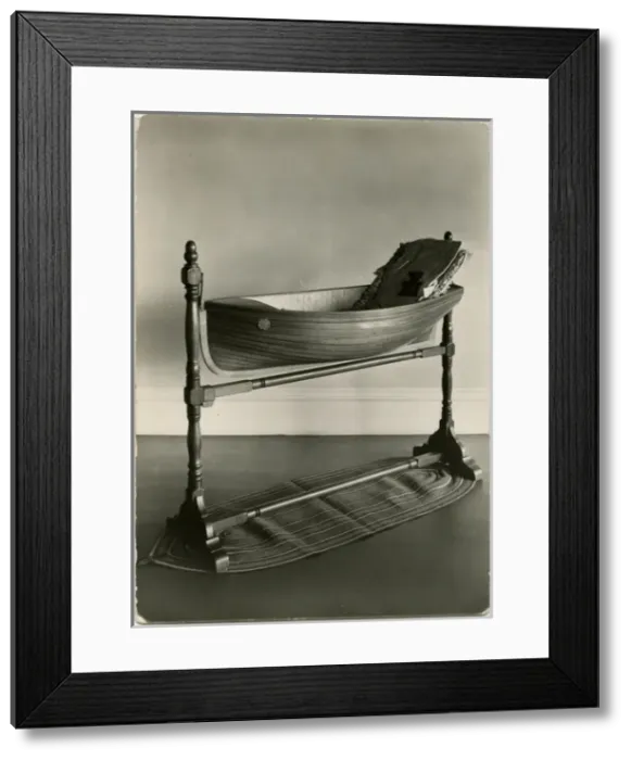 Framed Print : Royal Cradle, Swiss Cottage, Osborne House, Isle of Wight Framed Print : Royal Cradle, Swiss Cottage, Osborne House, Isle of Wight
