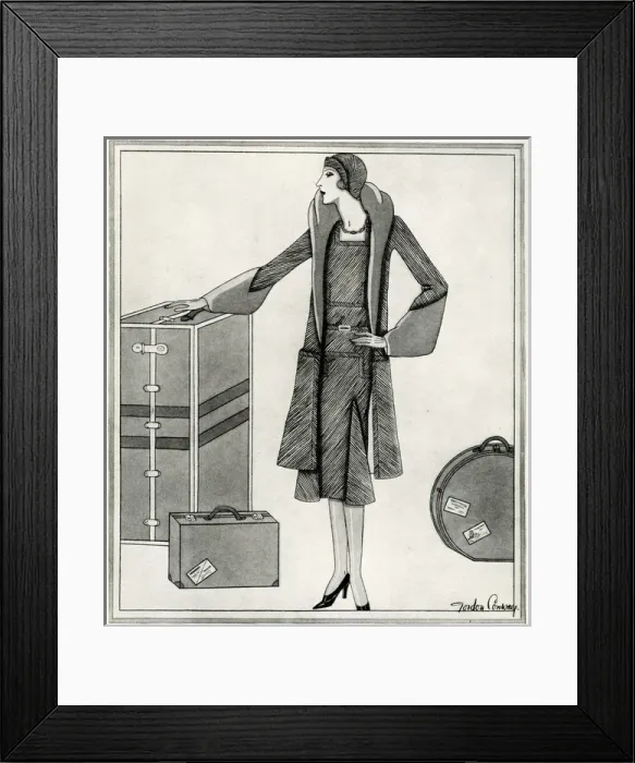 Framed Print : A Tatler Fashion, by Gordon Conway Framed Print : A Tatler Fashion, by Gordon Conway