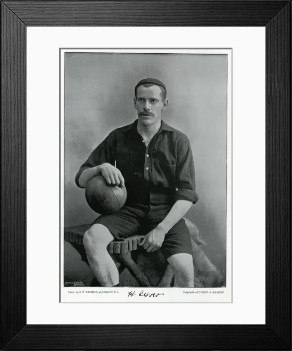 Framed Print : Harry Storer, English cricketer and footballer Framed Print : Harry Storer, English cricketer and footballer