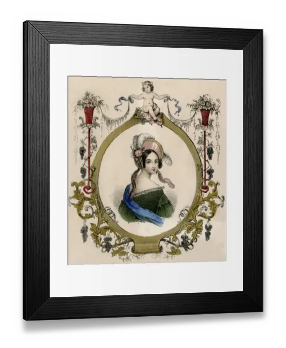 Framed Print : Gallery of Beauties Framed Print : Gallery of Beauties