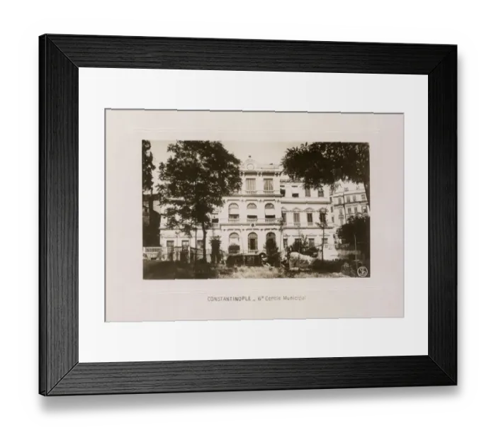 Framed Print : A grand European villa in the 6th Circle, Istanbul, Turkey Framed Print : A grand European villa in the 6th Circle, Istanbul, Turkey